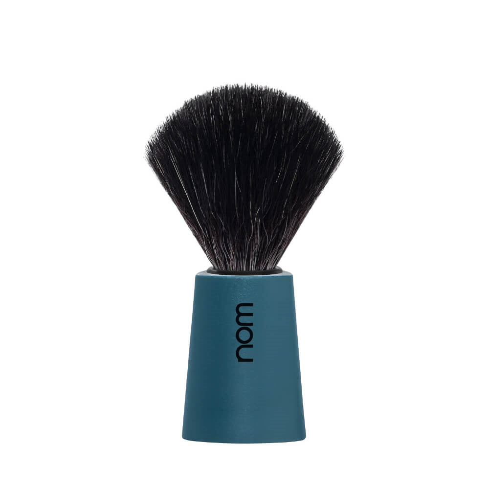 Shaving Brush, CARL, Black Fibre, Petrol