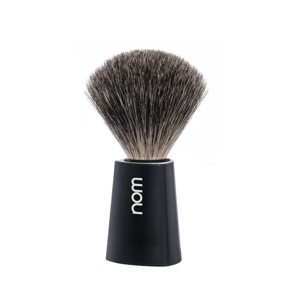Shaving Brush, CARL, Pure Badger, Black