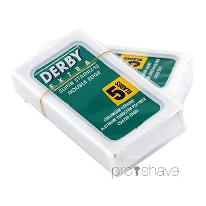 Extra, Coated DE-Barber blades, 2x5 pcs (10 pcs)