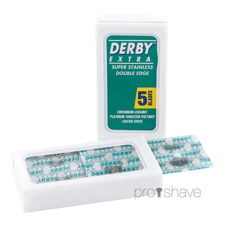 Extra, Coated DE-Barber blades, 2x5 pcs (10 pcs)