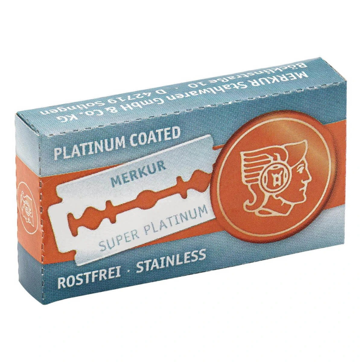 Super Platinum DE razor blades, 10 pcs.