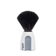 Shaving Brush, ERIK, Black Fibre, White