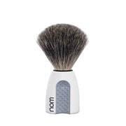 Shaving Brush, ERIK, Pure Badger, White