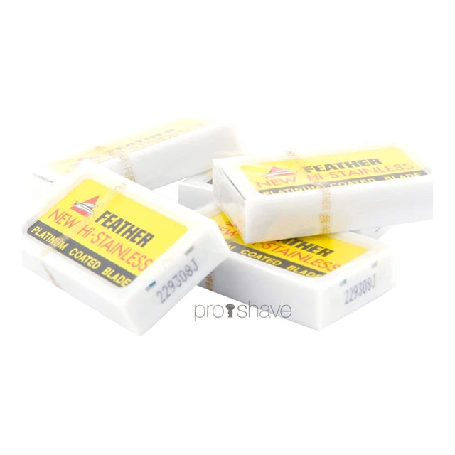 New Hi-Stainless DE-Barber blades, 10 pcs.