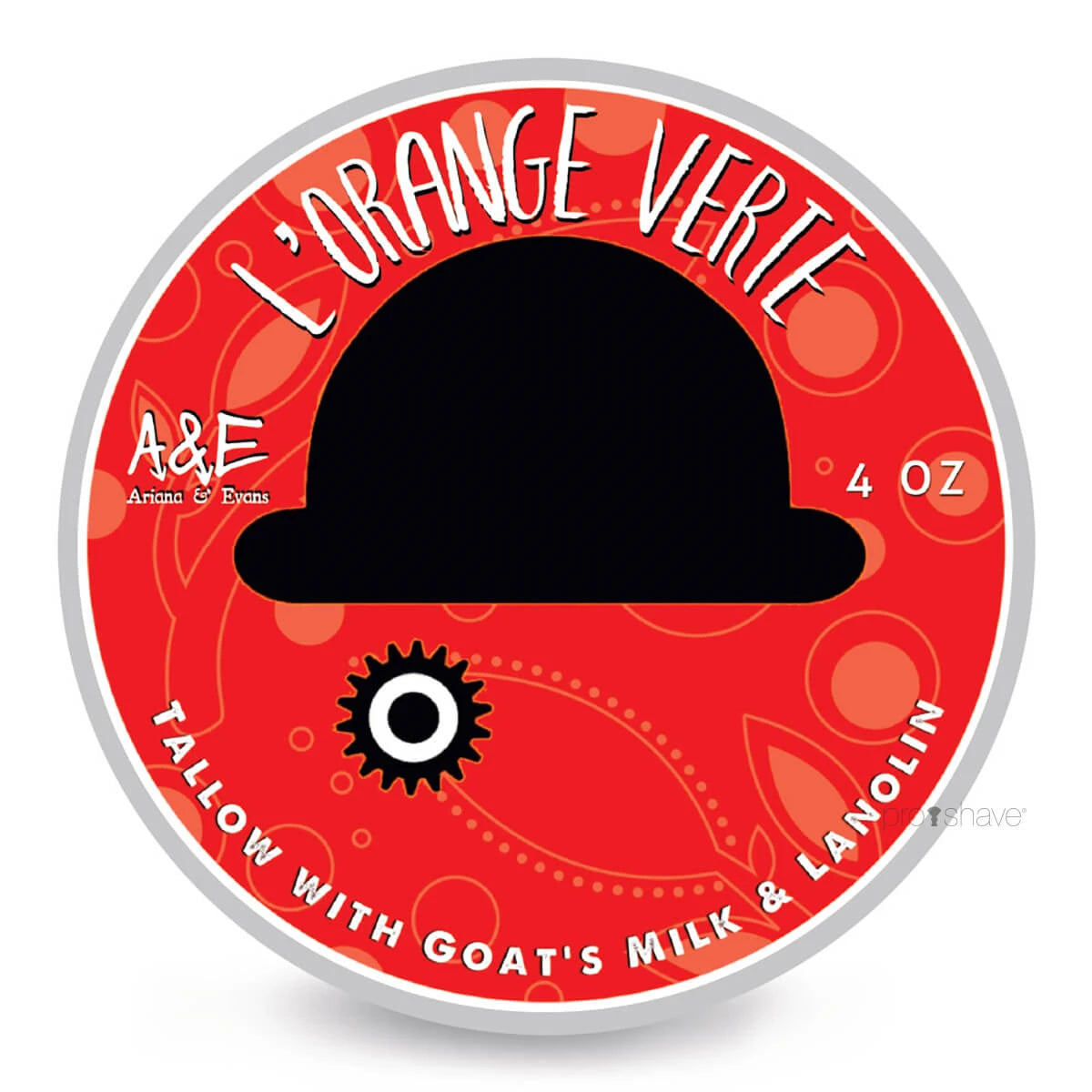 Shaving soap, l'Orange Verte, 118 ml.