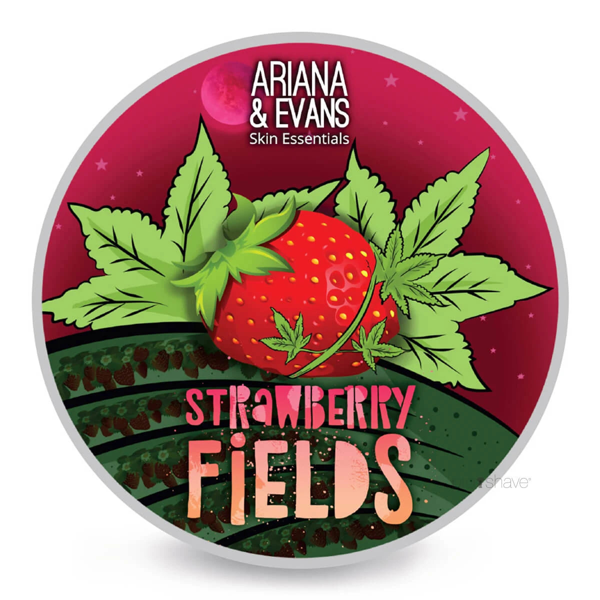 Shaving soap, Strawberry Fields, 118 ml.