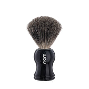 Shaving Brush, GUSTAV, Pure Badger, Black