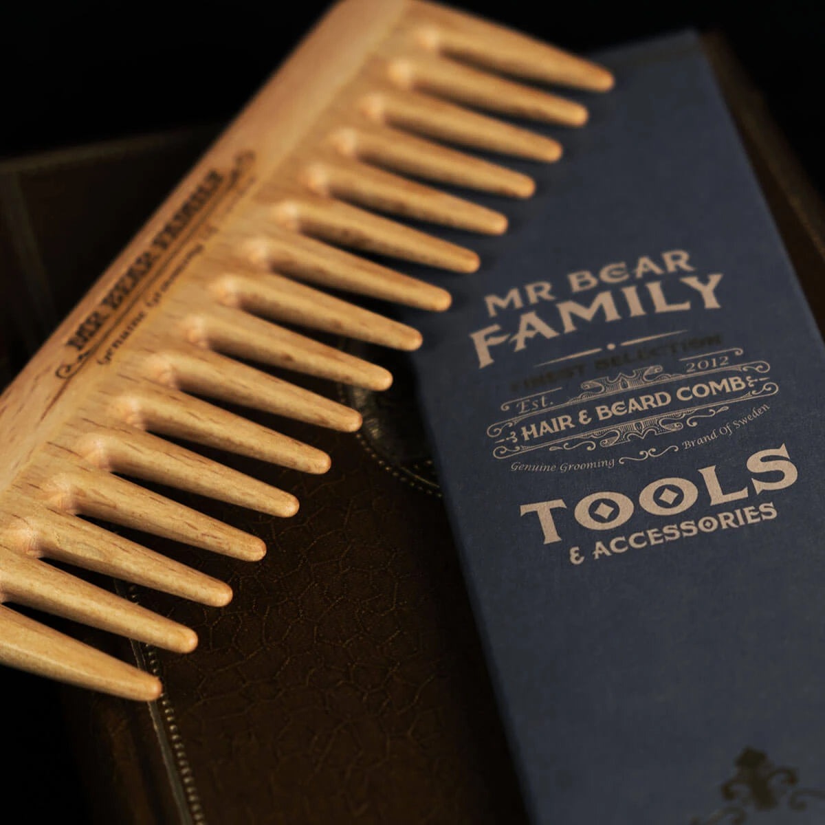 Comb for Beard & Hair, Maple