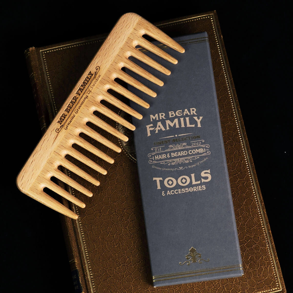 Comb for Beard & Hair, Maple