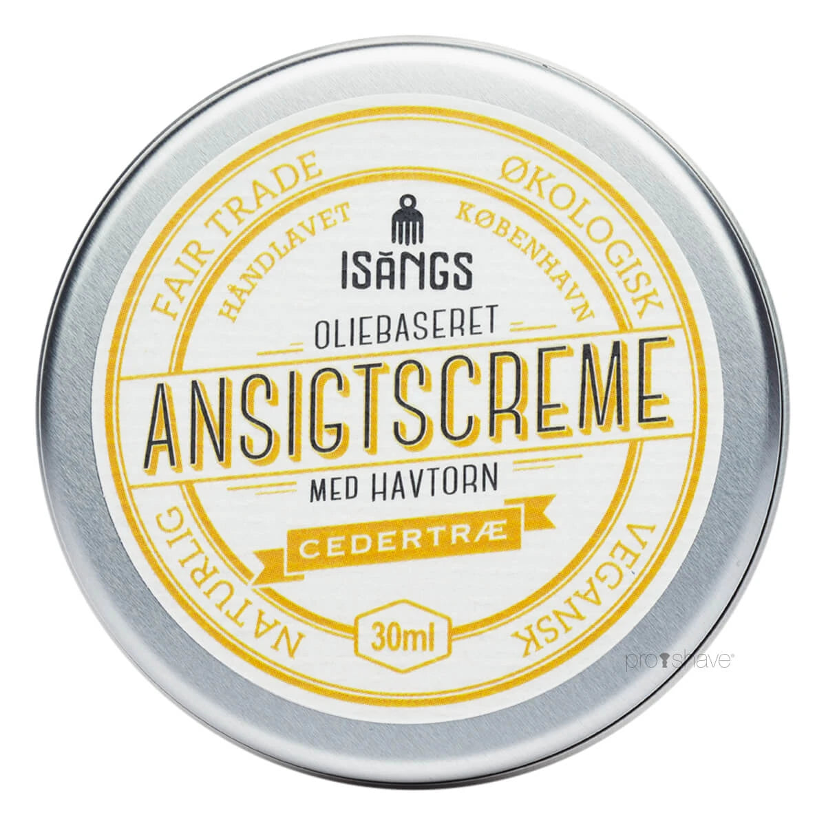 Face Cream with Sea Buckthorn, Cedarwood, 30 ml.
