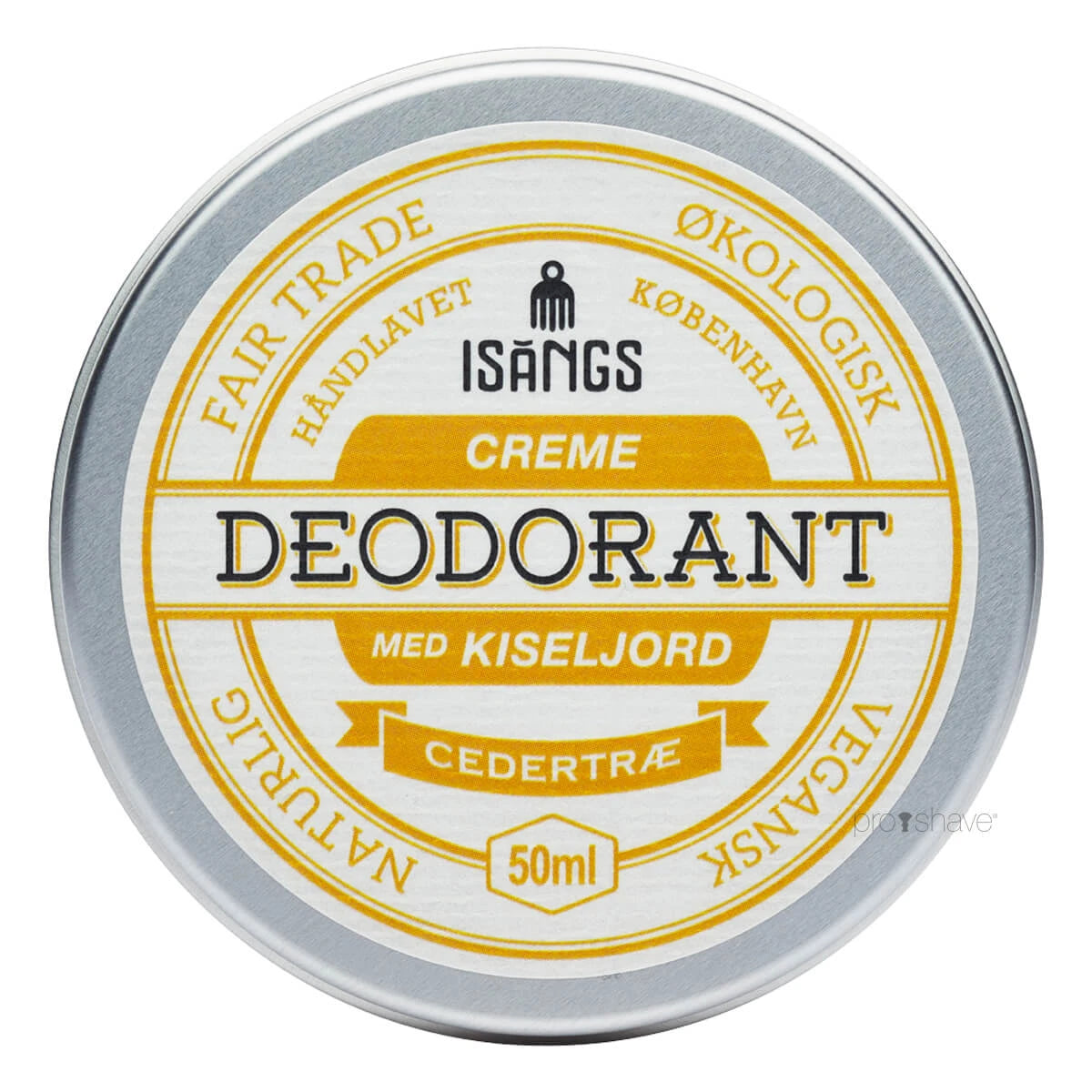 Cream Deodorant with Silica Earth, Cedarwood, 50 ml.