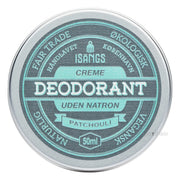 Cream Deodorant without baking soda, Patchouli, 50 ml.
