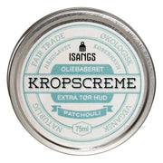 Body Cream for Extra Dry Skin, Patchouli, 75 ml.