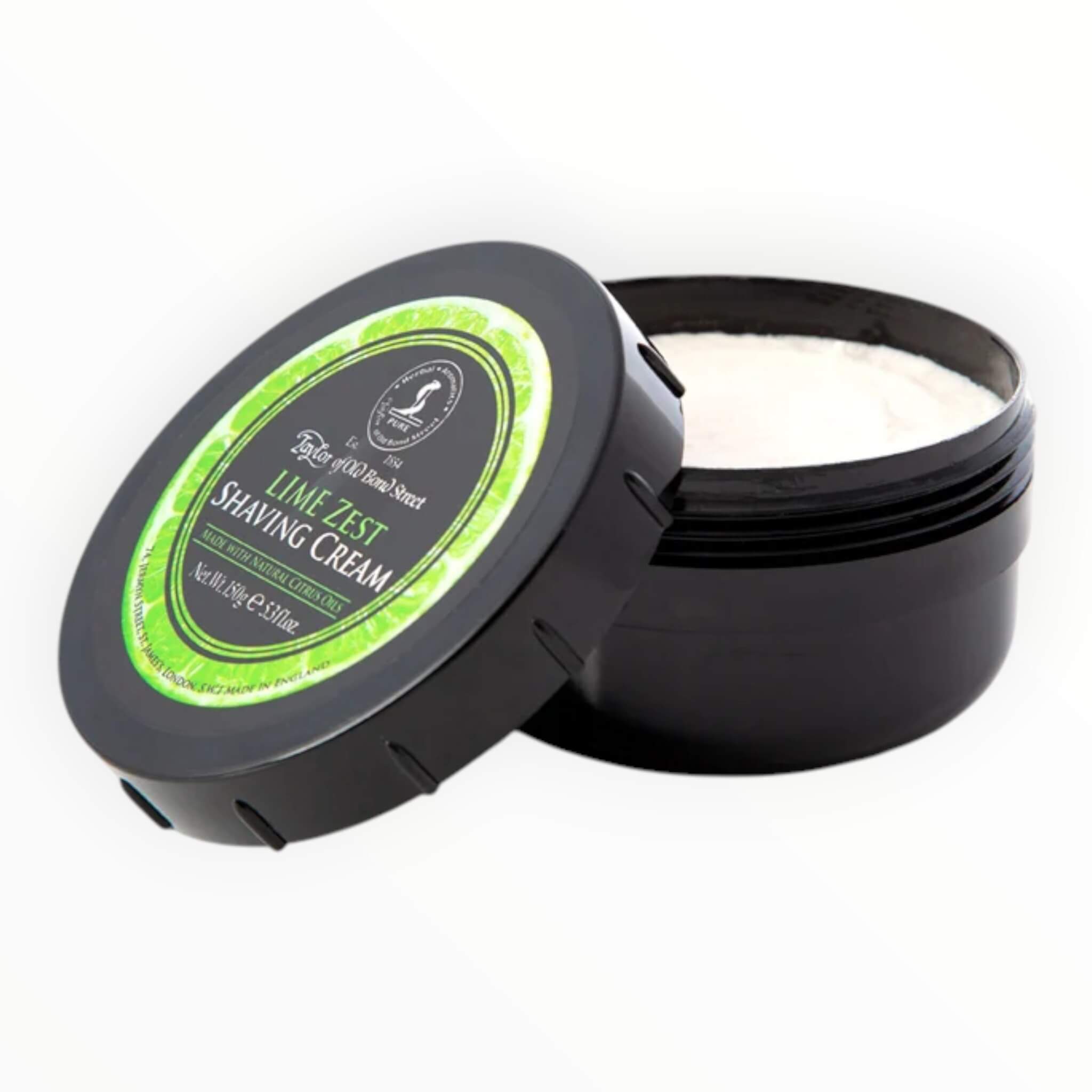 Shaving Cream, Lime Zest, 150 gr.