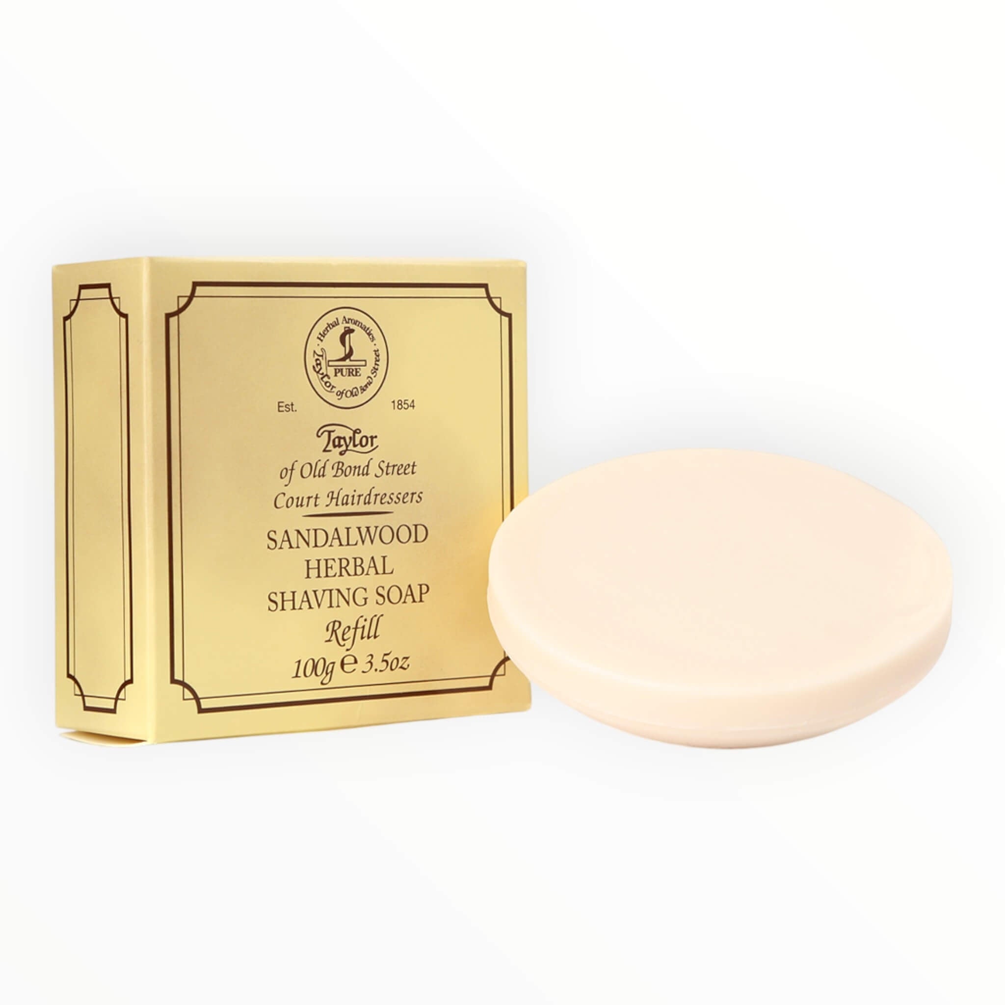 Shaving Soap Refill, Sandalwood, 100 gr.