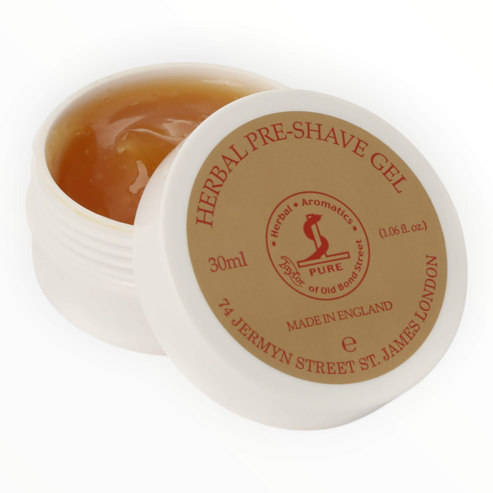 Preshave Gel, Herbal, 30 ml.