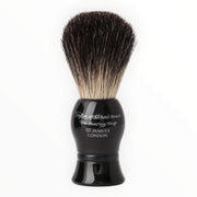 Shaving brush, Pure Badger, Starter, M, Black