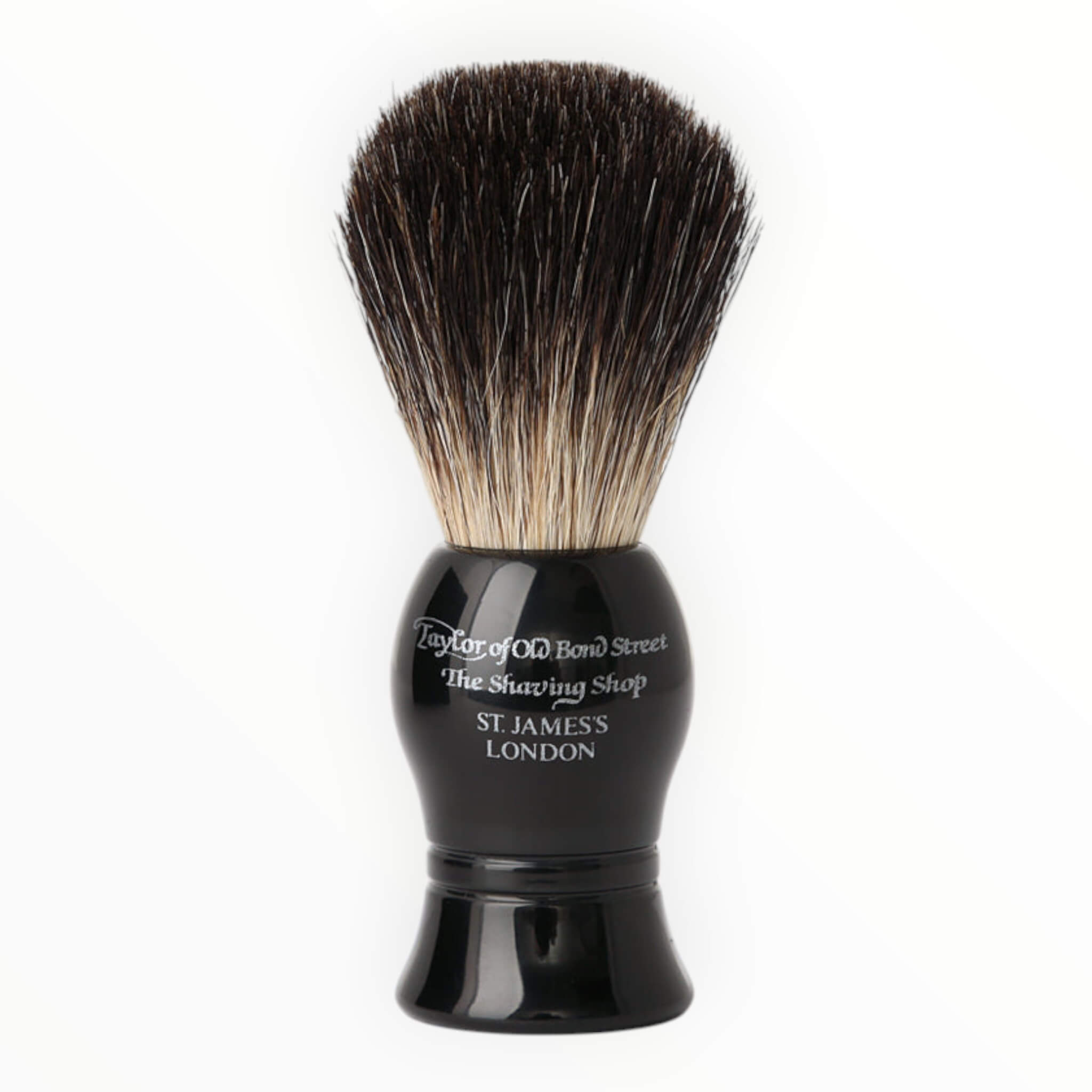 Shaving brush, Pure Badger, Starter, M, Black