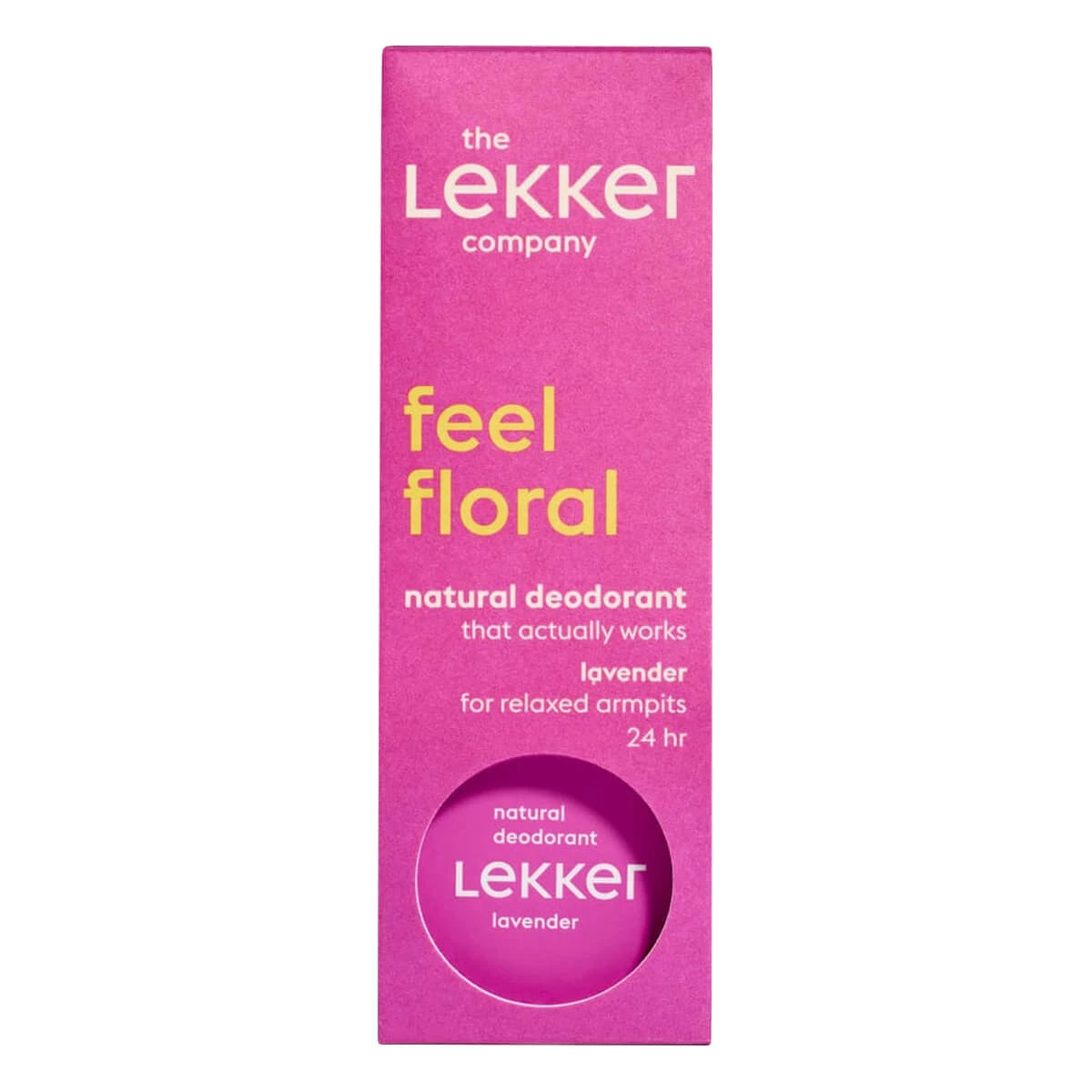 Deodorant Cream, Feel Floral - Lavender, 30 g.