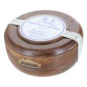 Lavender Shaving Soap in Mahogany Wooden Bowl, 100 gr.