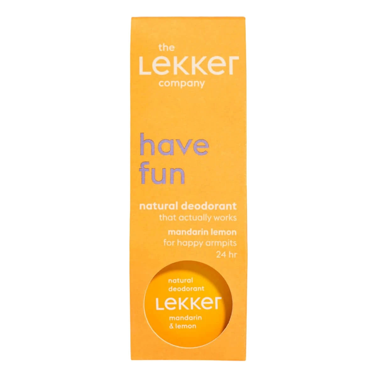 Deodorant Cream, Have Fun - Mandarin & Lemon, 30 g.