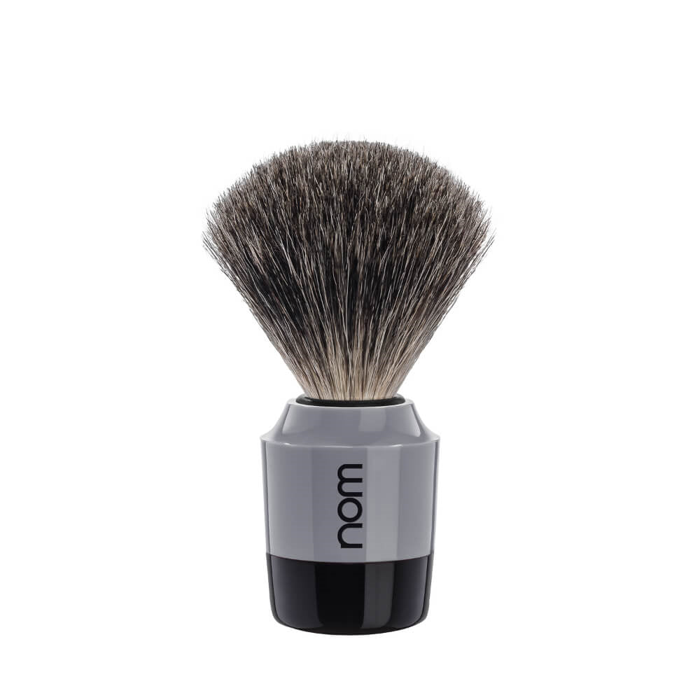 Shaving Brush, MARTEN, Pure Badger, Grey