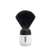 Shaving Brush, MAX, Black Fibre, White
