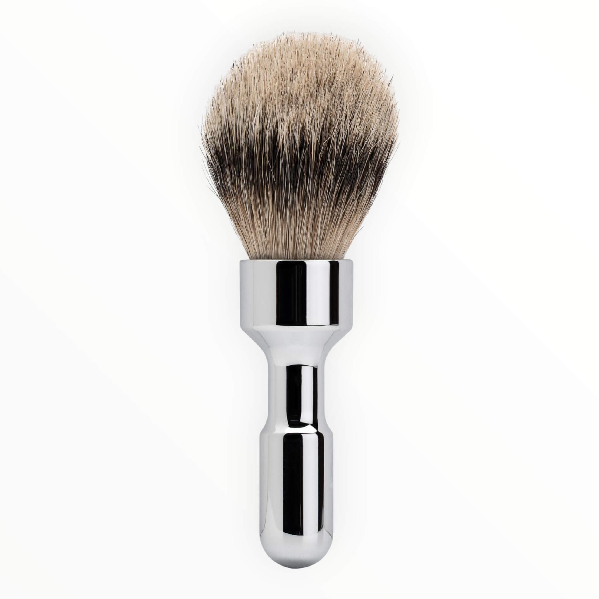 Futur Shaving Brush, Silvertip Badger, Chrome