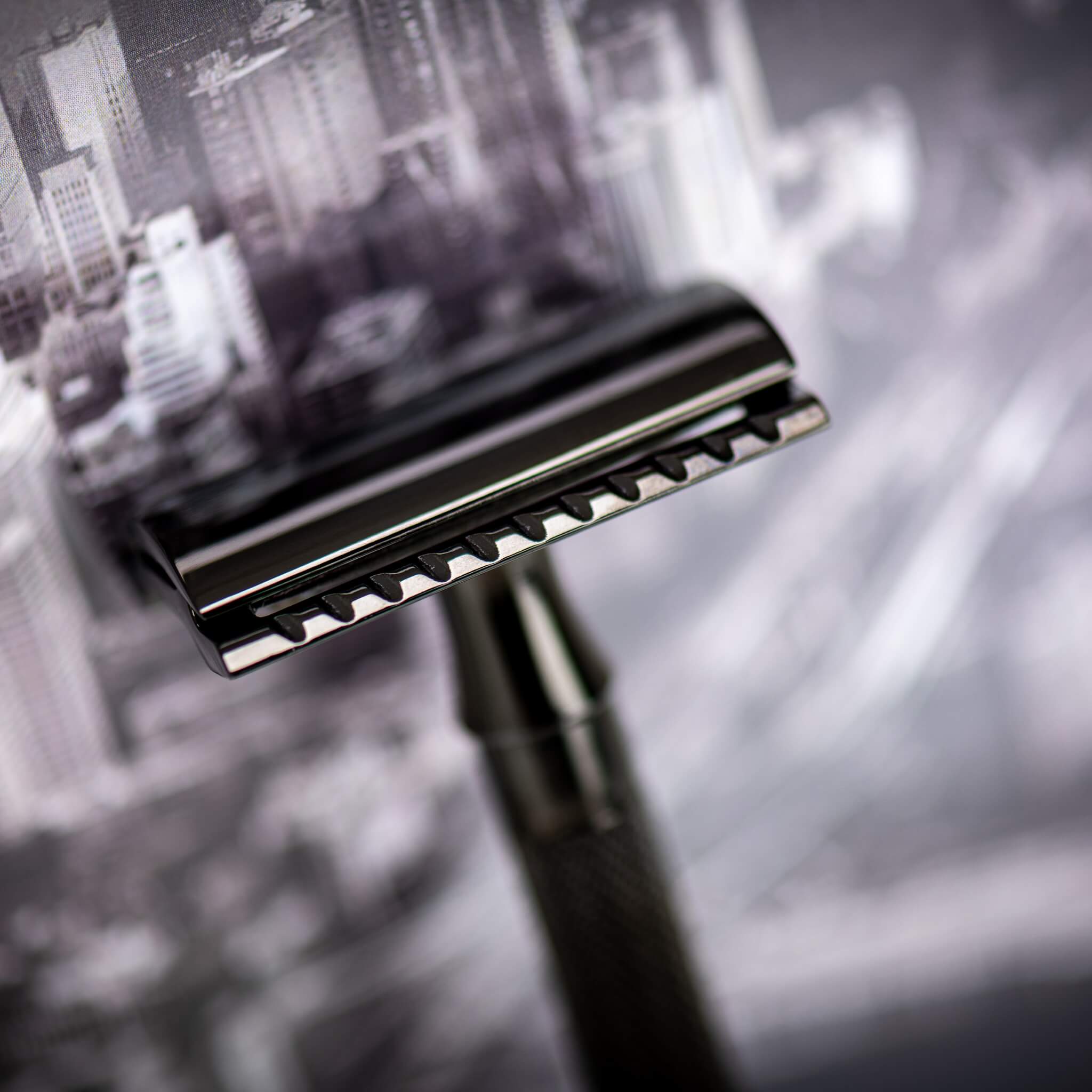 23 DE razor, Long grip, Black