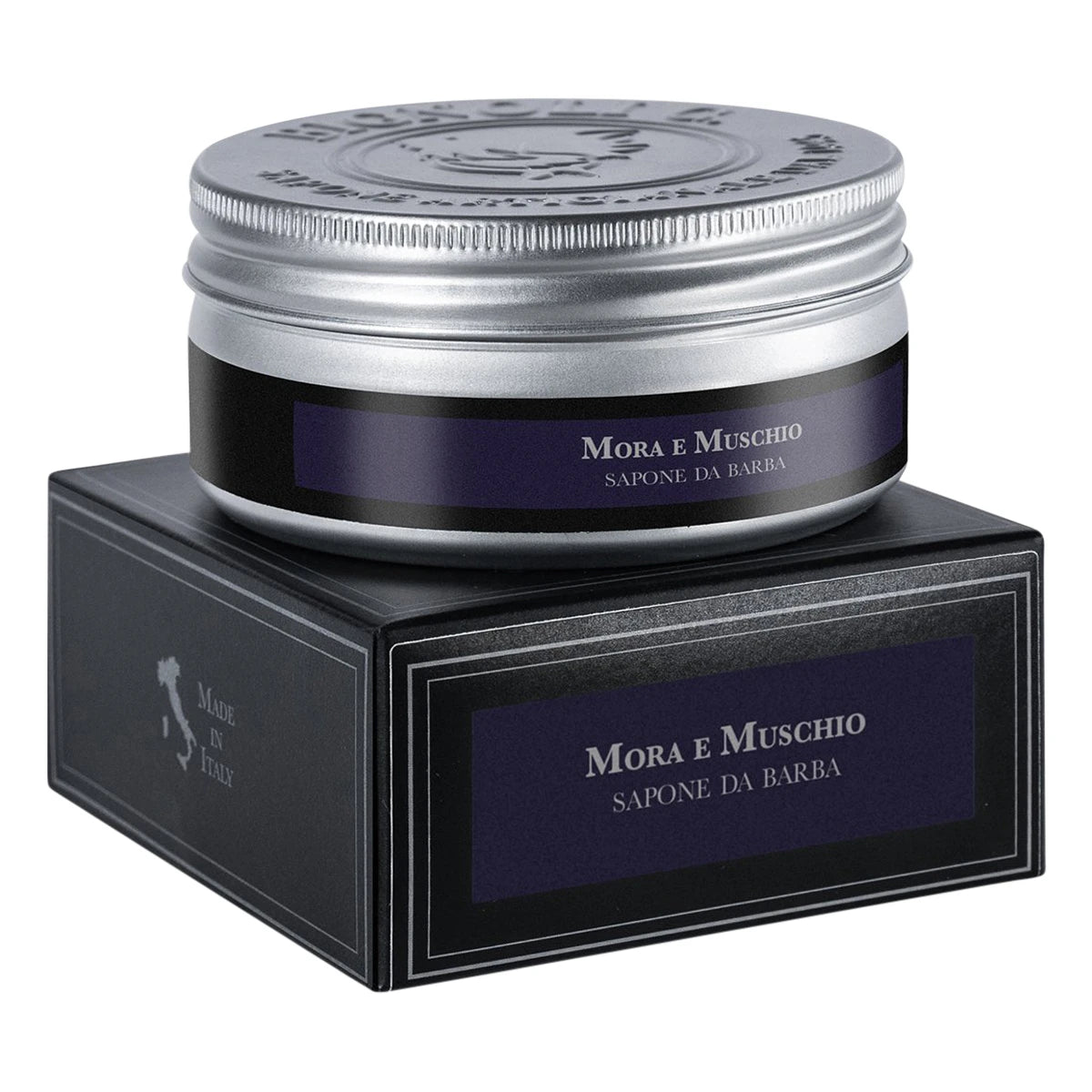 Shaving soap, Mora e Muschio, 175 gr.