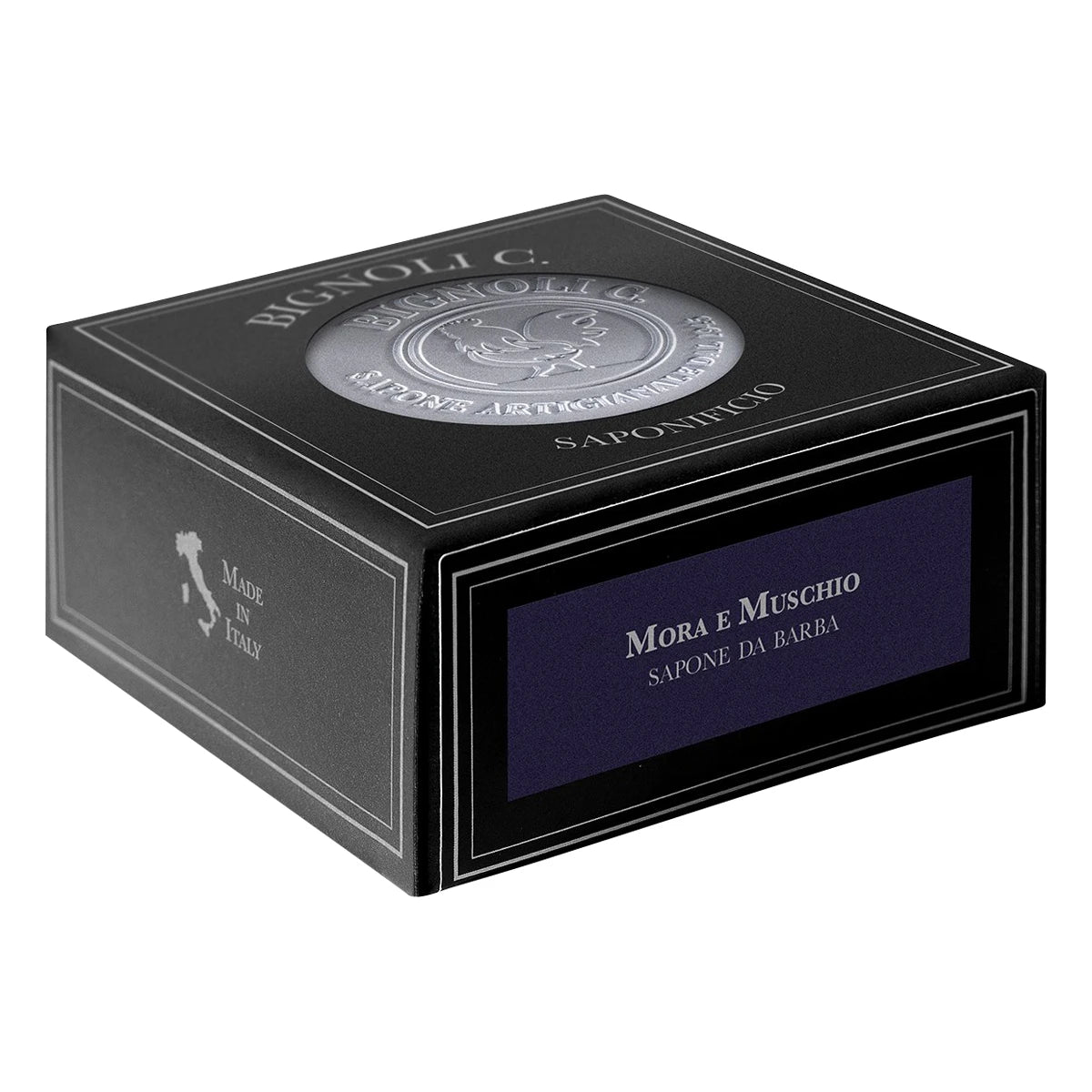 Shaving soap, Mora e Muschio, 175 gr.