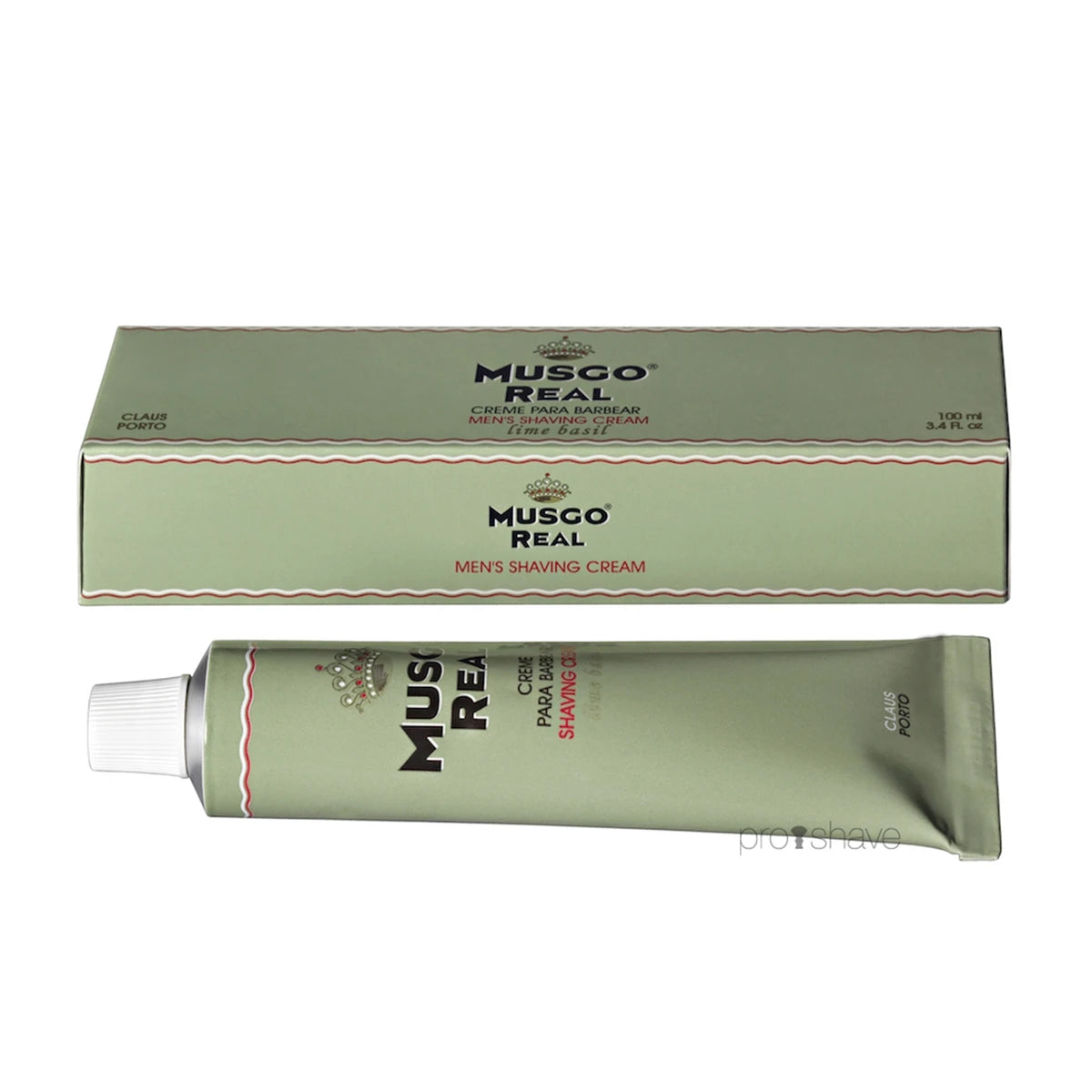 Shaving cream, Lime Basil, 100 ml.
