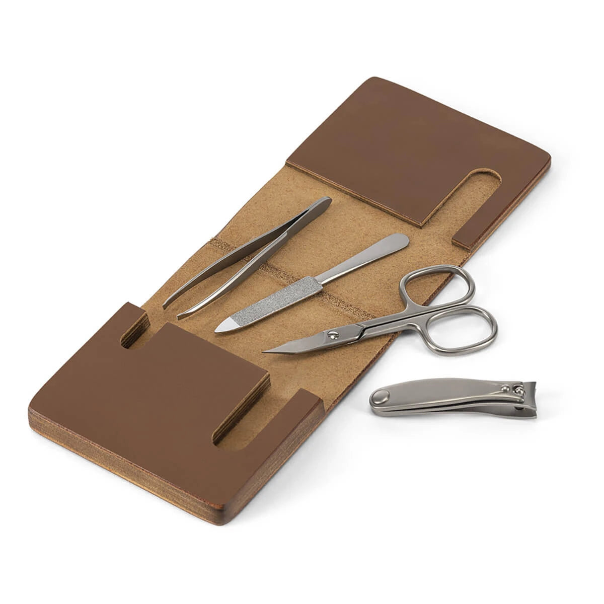 Manicure set, Leather