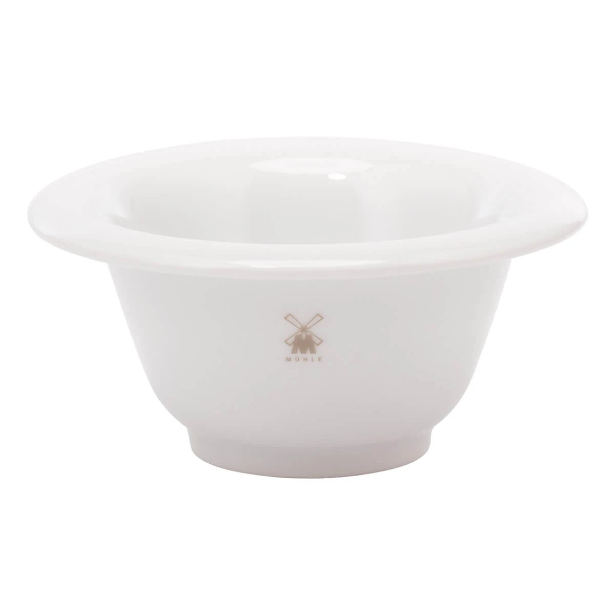 Shaving bowl in porcelain, White, Ø12