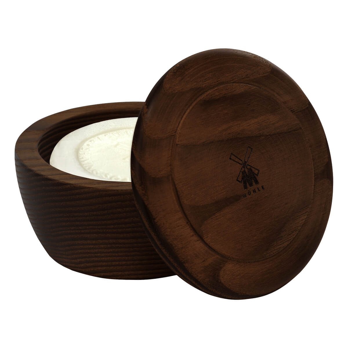Shaving soap in wooden bowl, Aloe Vera, 65 gr.