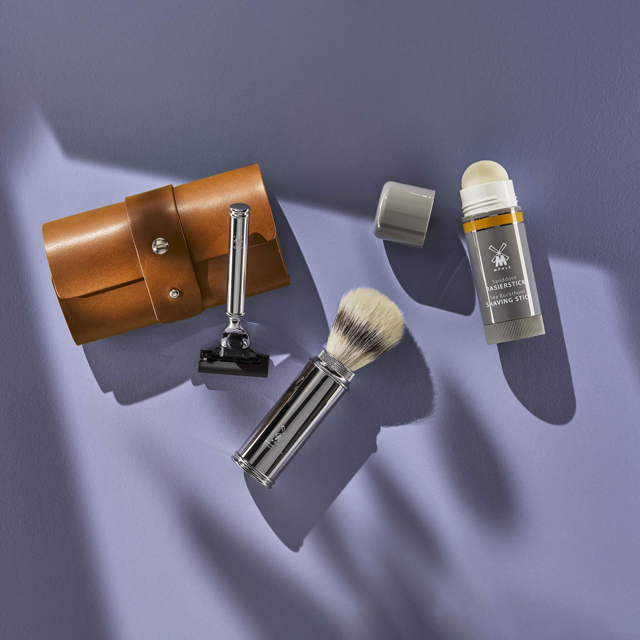 Travel brush Silvertip Fibre®, 21 mm, Glossy