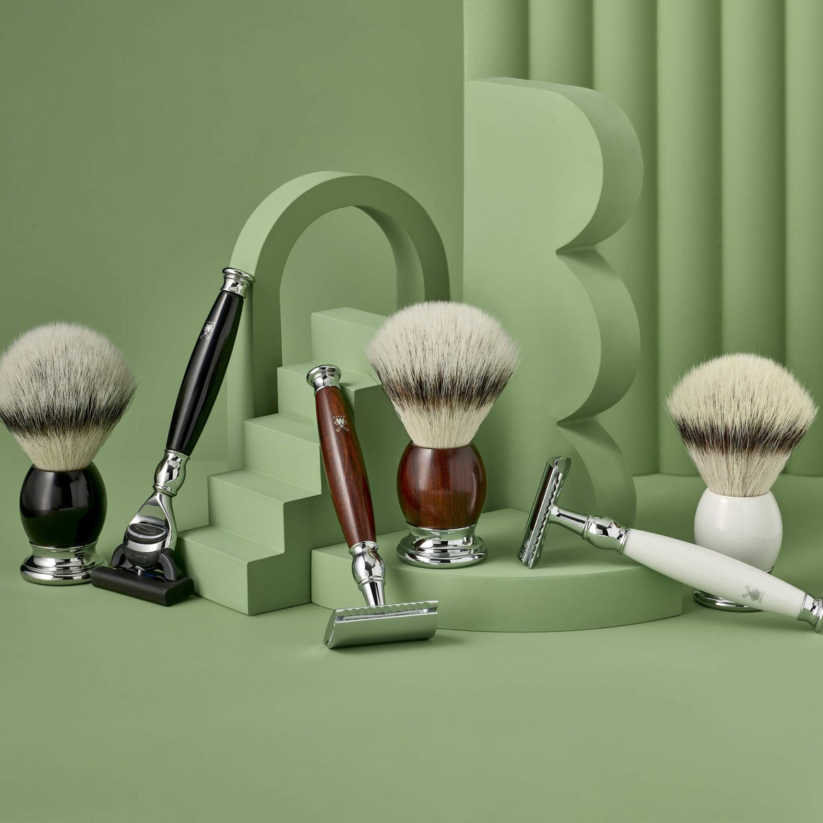 Silvertip Fibre® Shaving Brush, 23 mm, Sophist, Black Resin