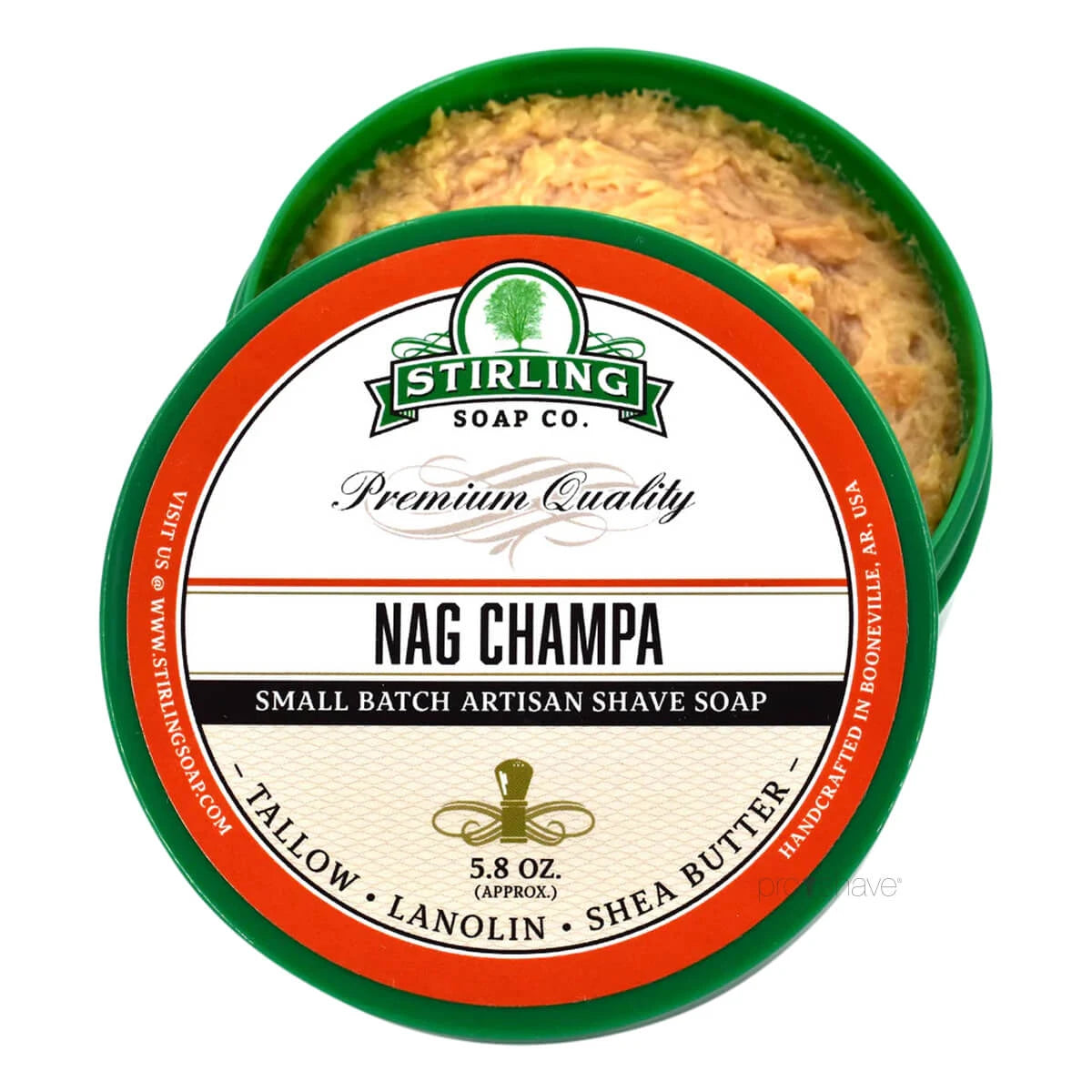 Shaving soap, Nag Champa, 170 ml.