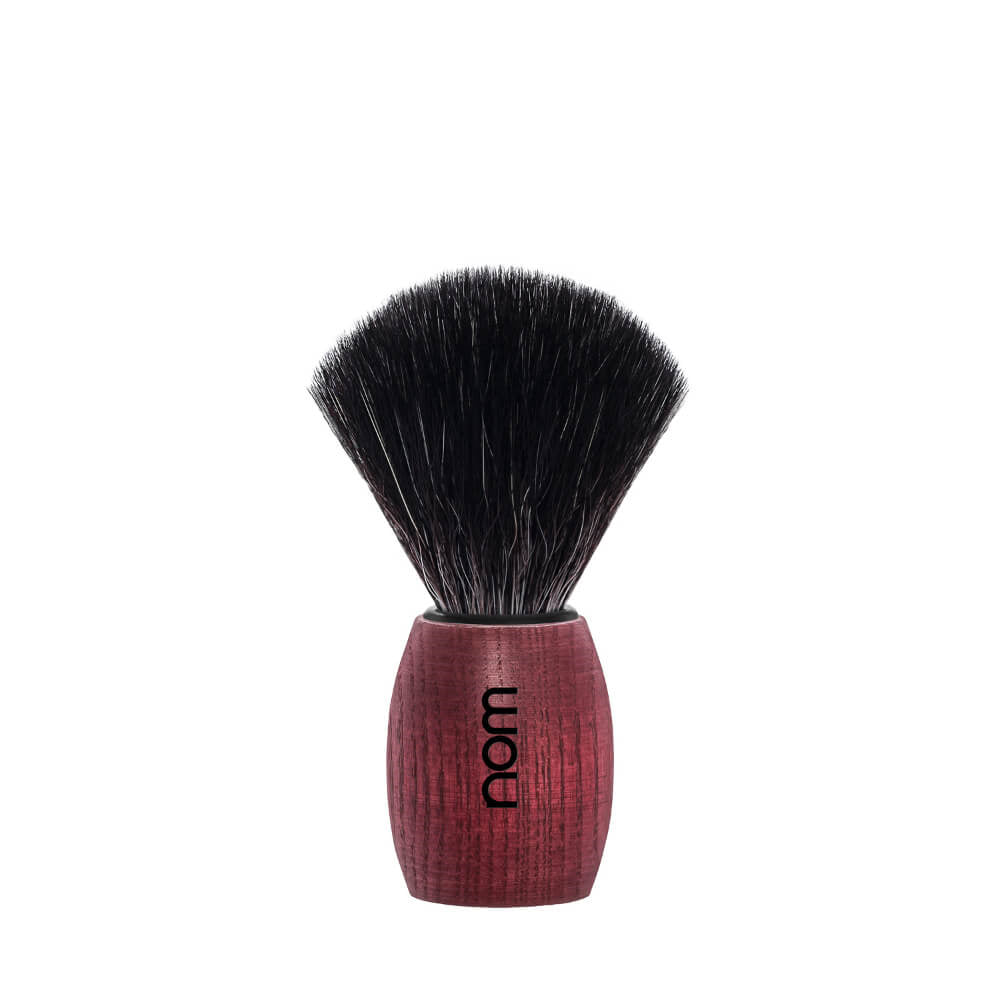 Shaving Brush, OLE, Black Fibre, Blushed Ash