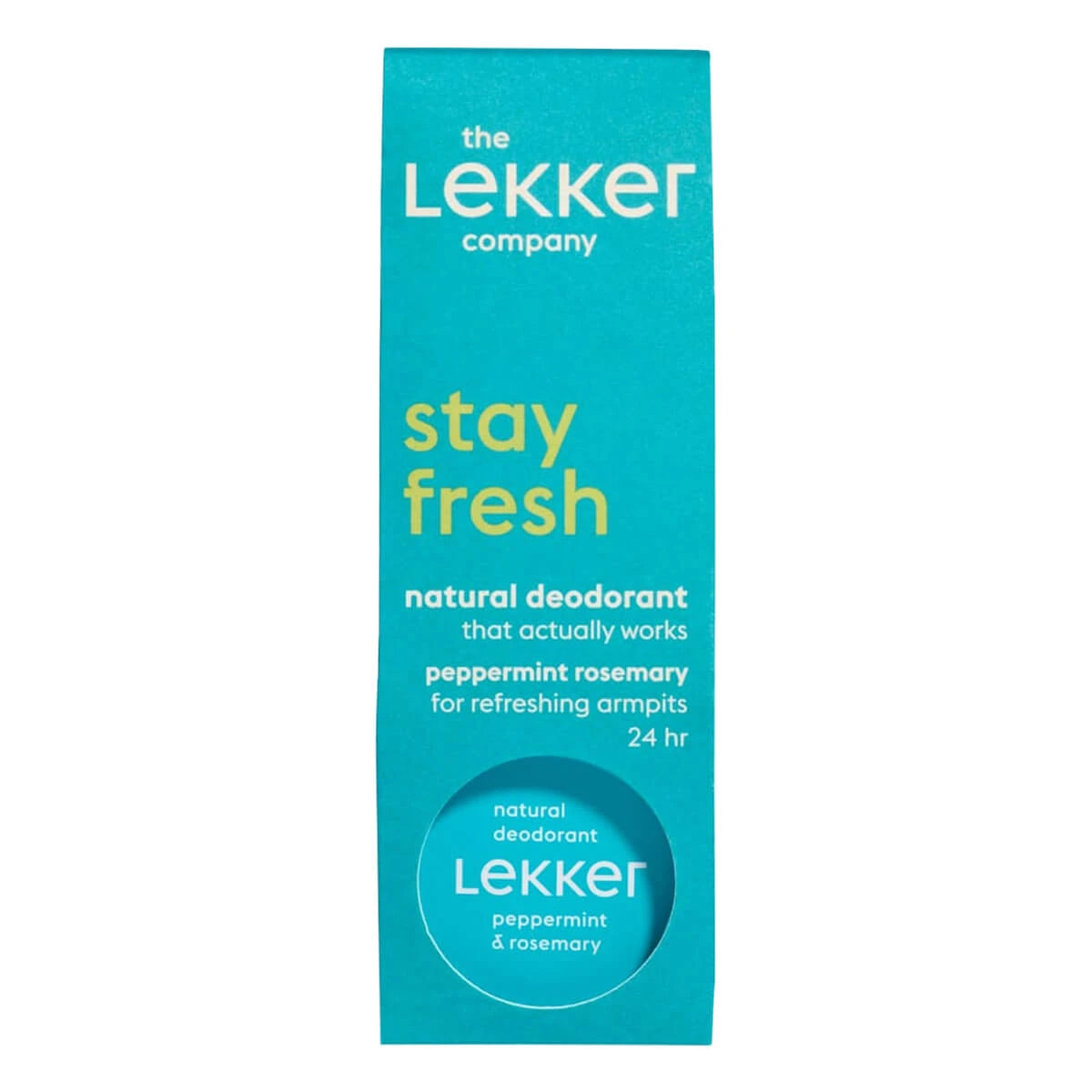 Deodorant Cream, Stay Fresh - Peppermint & Rosemary, 30 g.