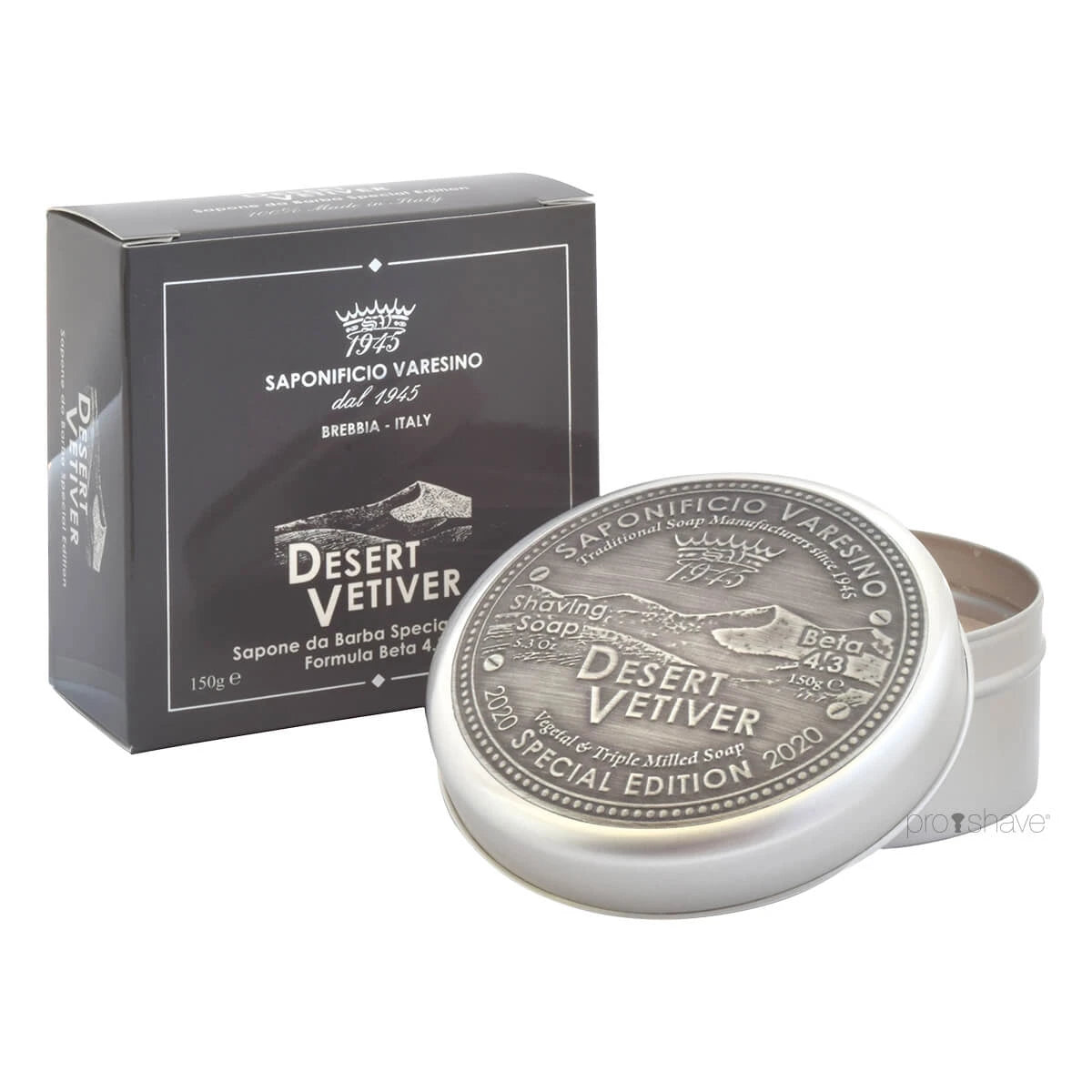 Shaving soap, Desert Vetiver, 150 gr.