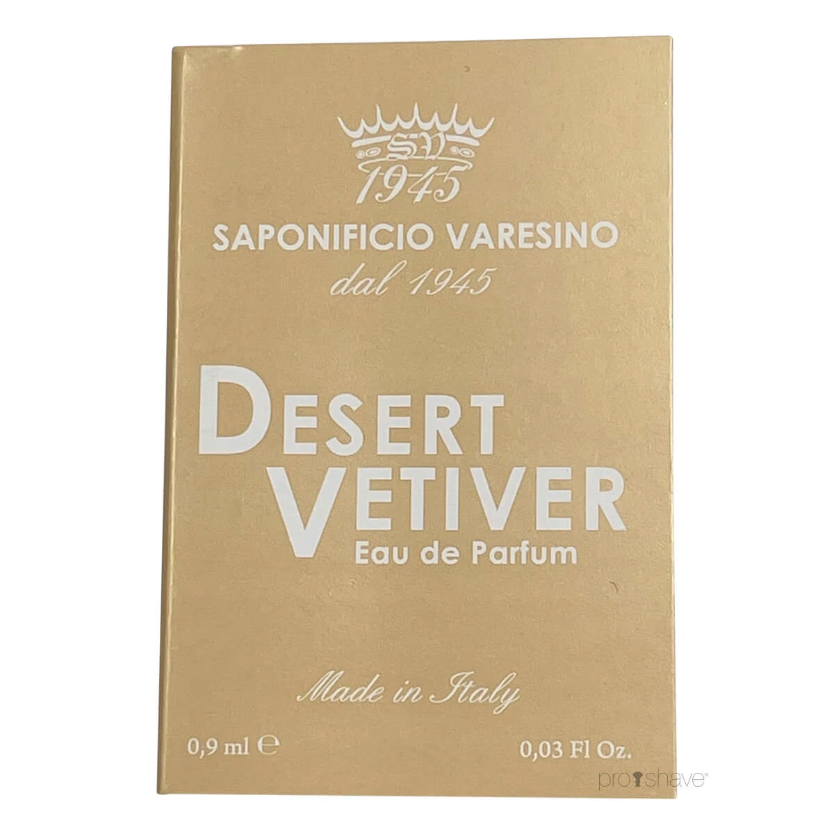 Eau de Parfum, Desert Vetiver, Sample, 0.9 ml.