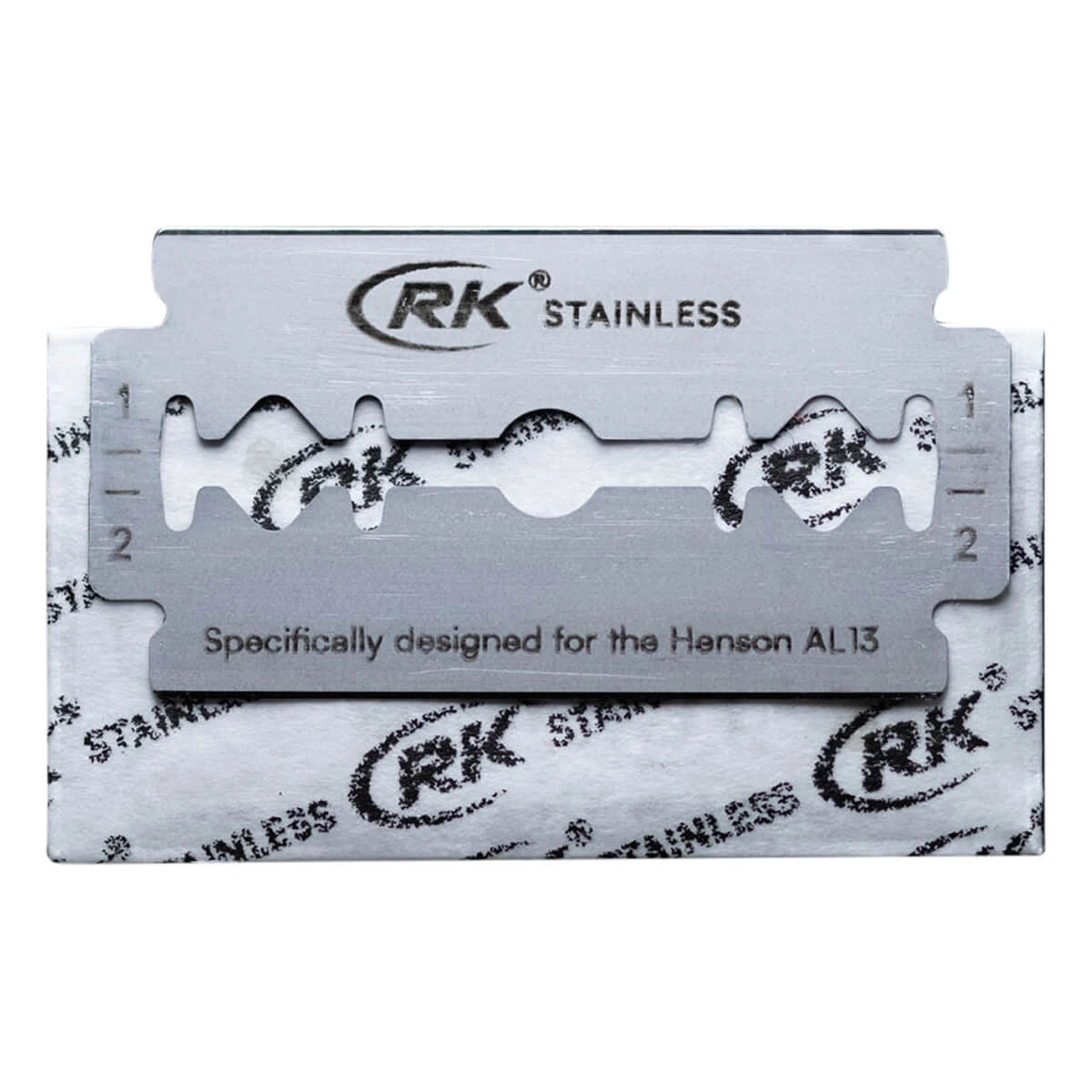RK Shaving Stainless DE razor blades, 2x5 pcs (10 pcs)