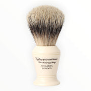 Shaving brush, Super Badger, 9 cm, 17 mm. knob, Ivory