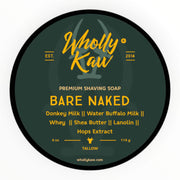 Shaving Soap, Bare Naked, 114 g.