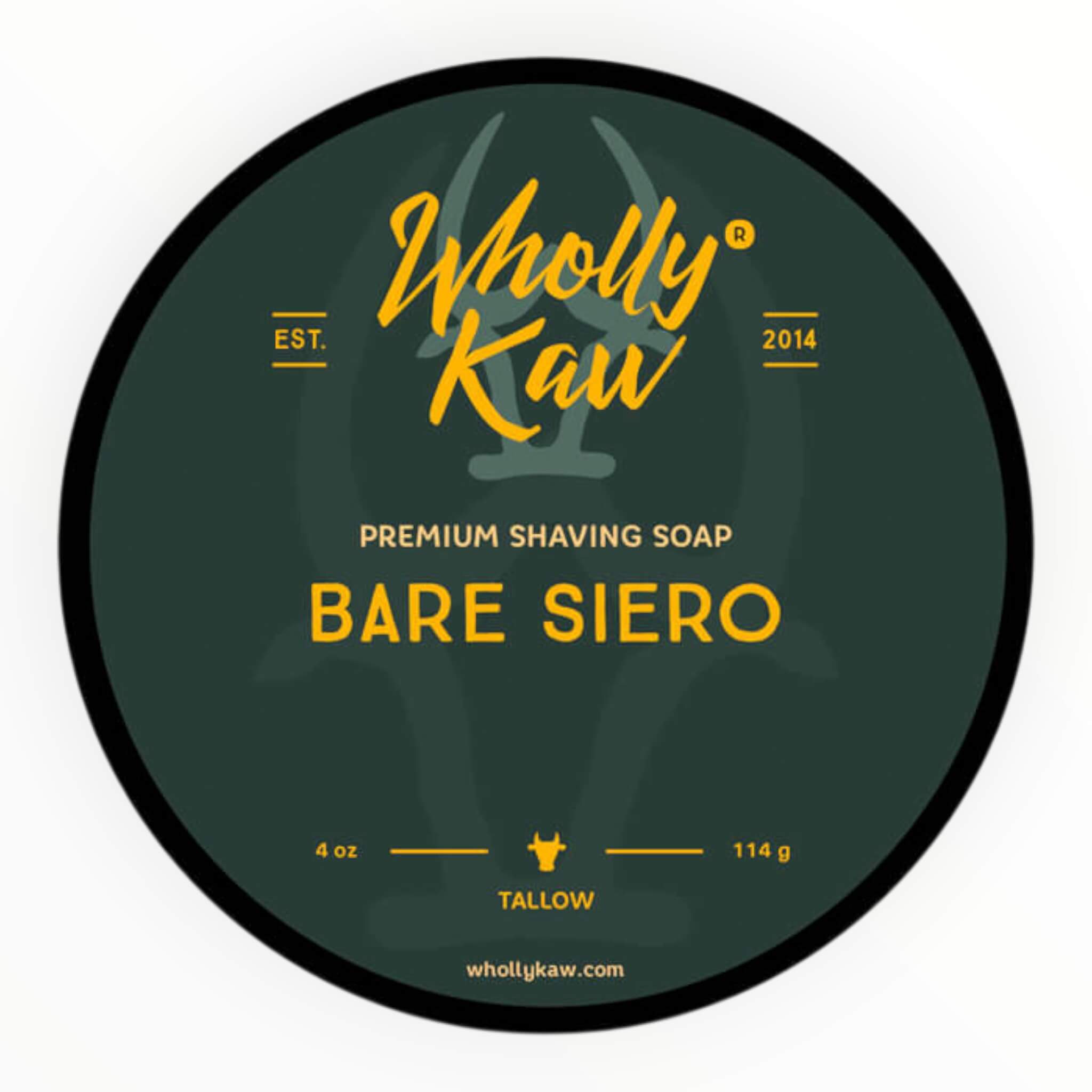 Shaving Soap, Bare Siero, 114 g.