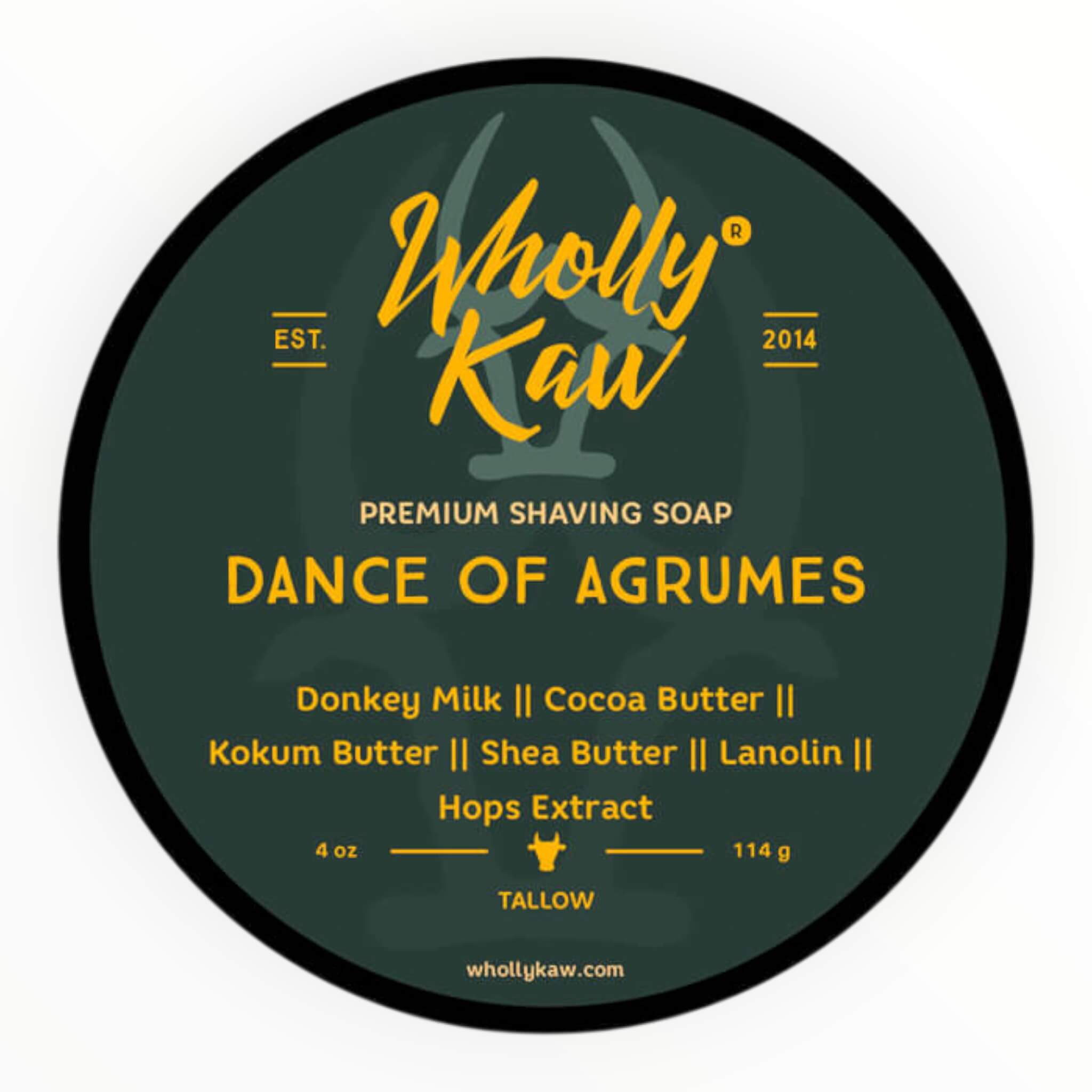 Shaving Soap, Dance of Agrumes, 114 g.