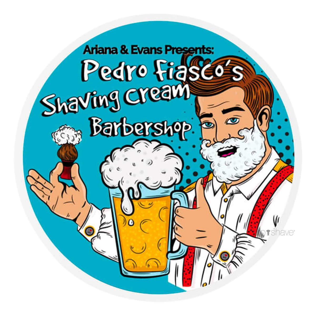 Shaving soap, Pedro Fiasco's Barbershop, 142 ml.