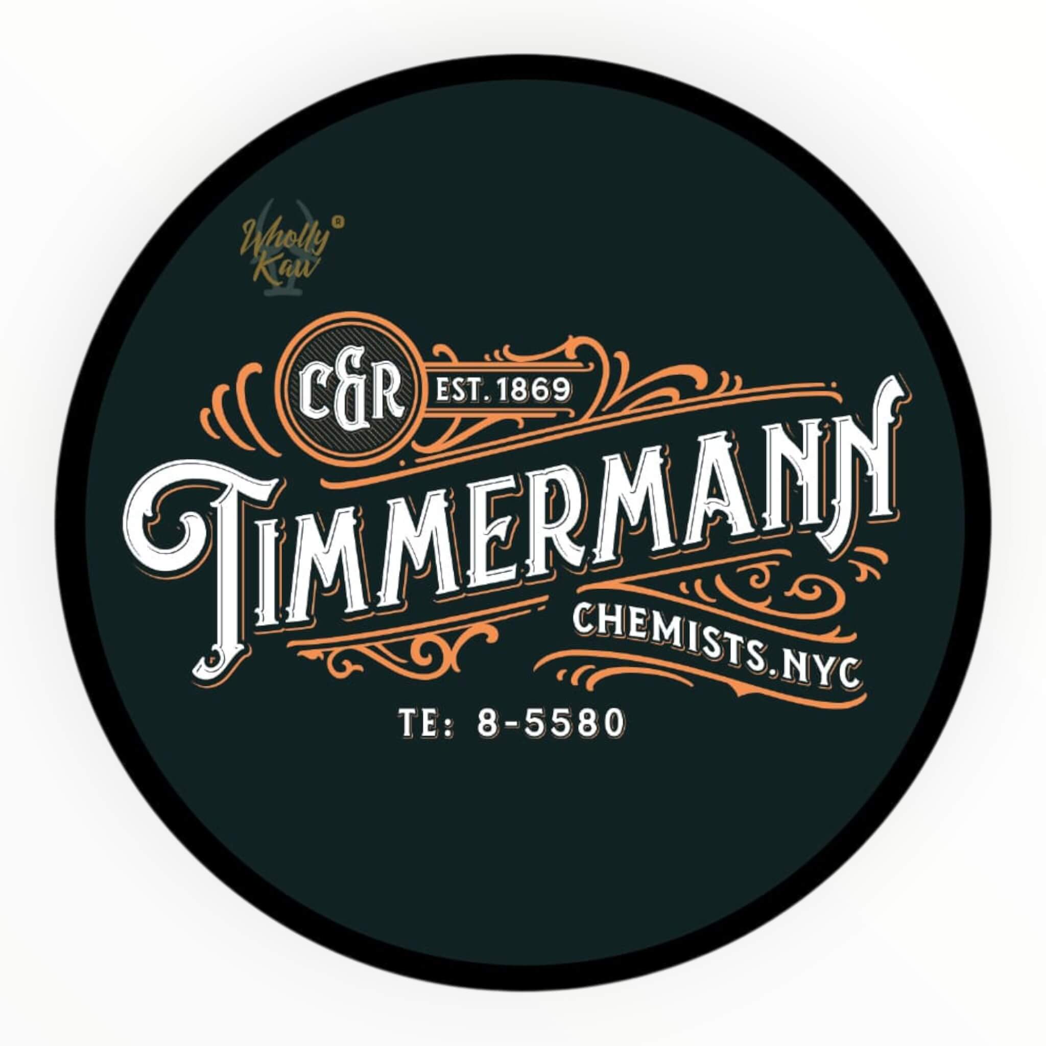 Shaving Soap, Timmermann Black, 114 g.