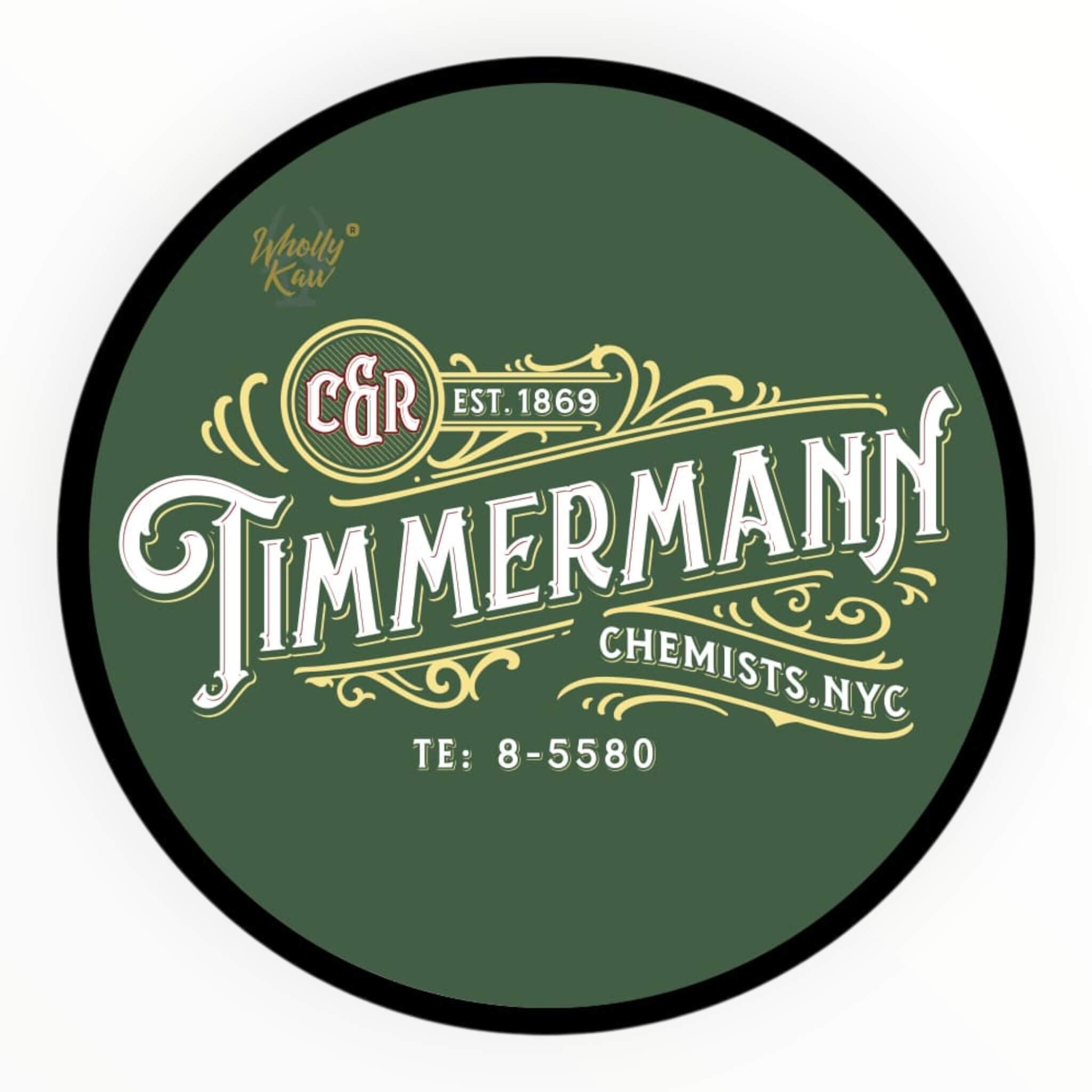 Shaving Soap, Timmermann Green, 114 g.